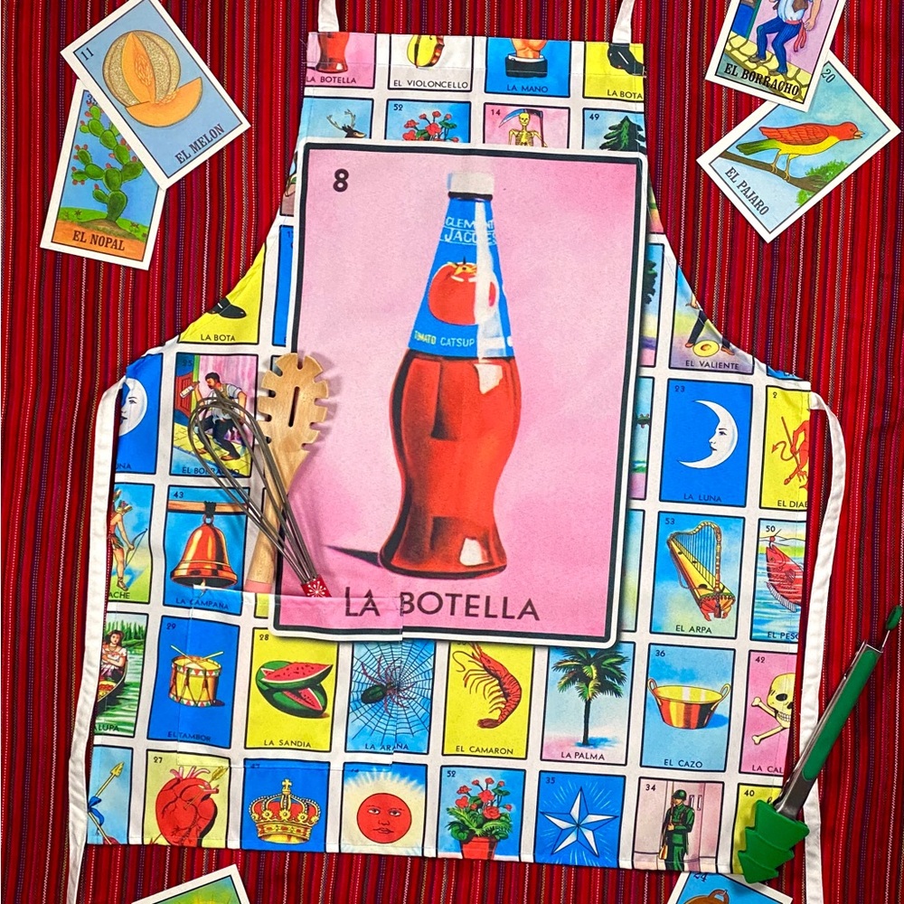 LA BOTELLA LOTERIA APRON